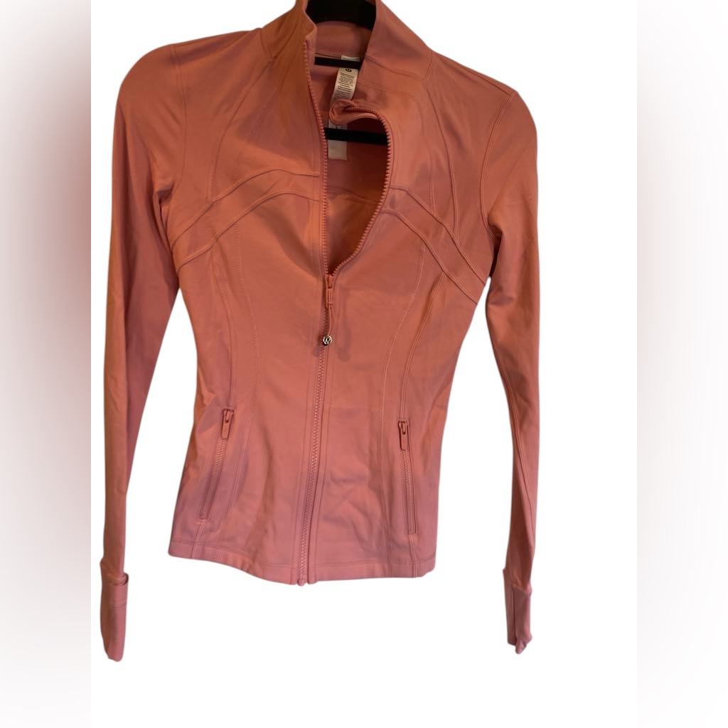 Nwt Lululemon Define Jacket Nulu Pink Tide Size 4
